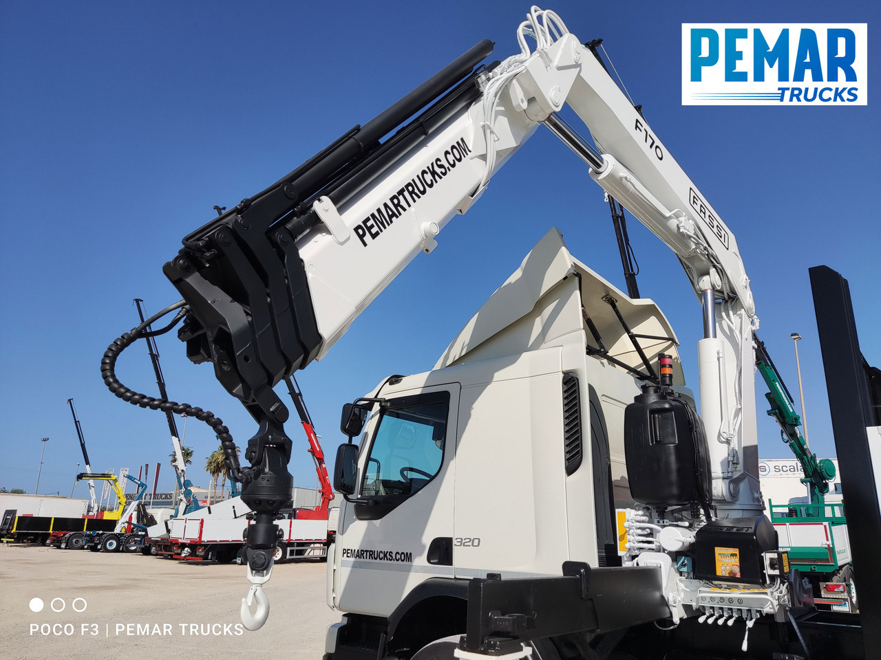 شاحنة كرين VOLVO FE 320 GRUA CAJA FIJA 18T EURO 6: صورة 12 شاحنة كرين VOLVO FE 320 GRUA CAJA FIJA 18T EURO 6: صورة 12