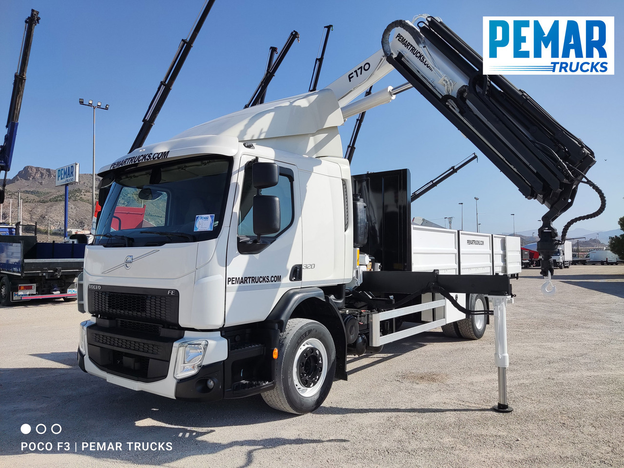 شاحنة كرين VOLVO FE 320 GRUA CAJA FIJA 18T EURO 6: صورة 10 شاحنة كرين VOLVO FE 320 GRUA CAJA FIJA 18T EURO 6: صورة 10
