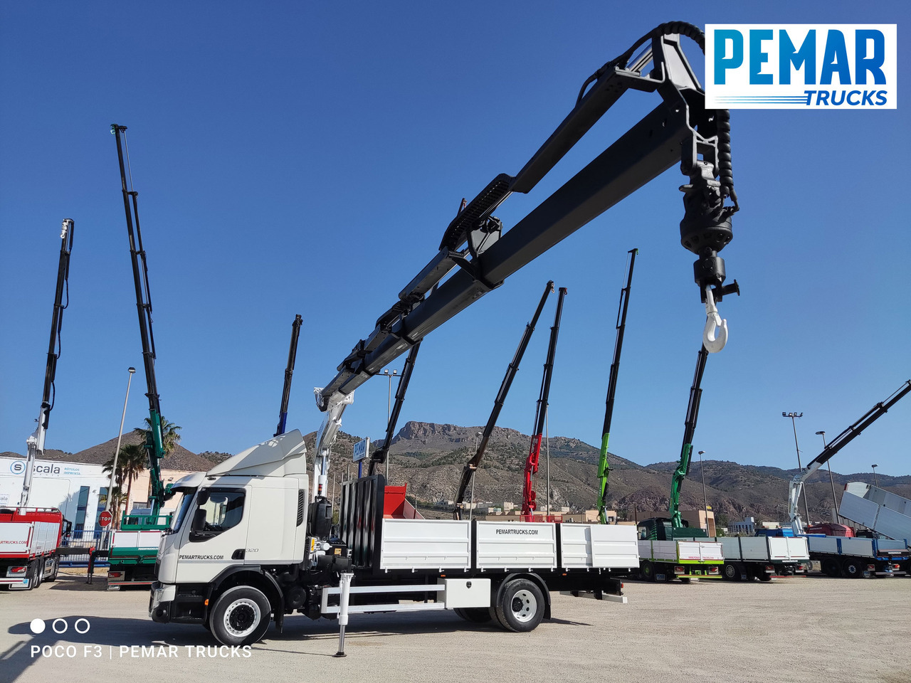 شاحنة كرين VOLVO FE 320 GRUA CAJA FIJA 18T EURO 6: صورة 8 شاحنة كرين VOLVO FE 320 GRUA CAJA FIJA 18T EURO 6: صورة 8