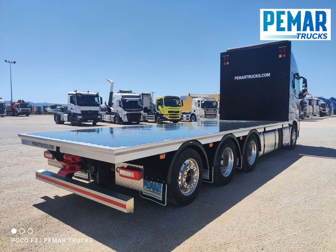 VOLVO FH16 750 8X4 PLATAFORMA CAJA ABIERTA - شاحنات مسطحة: صورة 5 VOLVO FH16 750 8X4 PLATAFORMA CAJA ABIERTA - شاحنات مسطحة: صورة 5