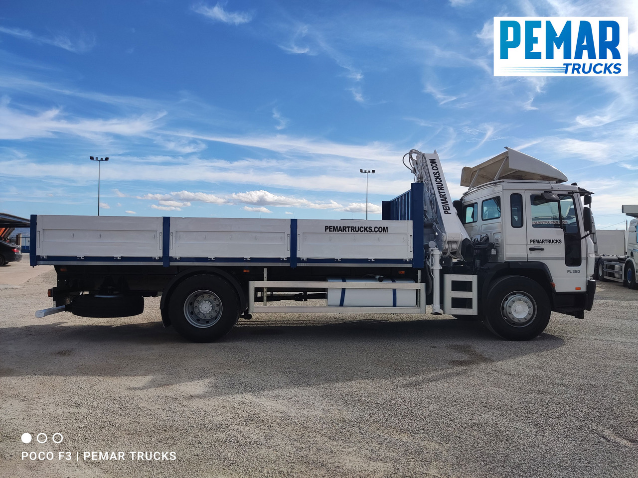 VOLVO FL 250 GRUA CAJA FIJA - شاحنات مسطحة, شاحنة كرين: صورة 5 VOLVO FL 250 GRUA CAJA FIJA - شاحنات مسطحة, شاحنة كرين: صورة 5