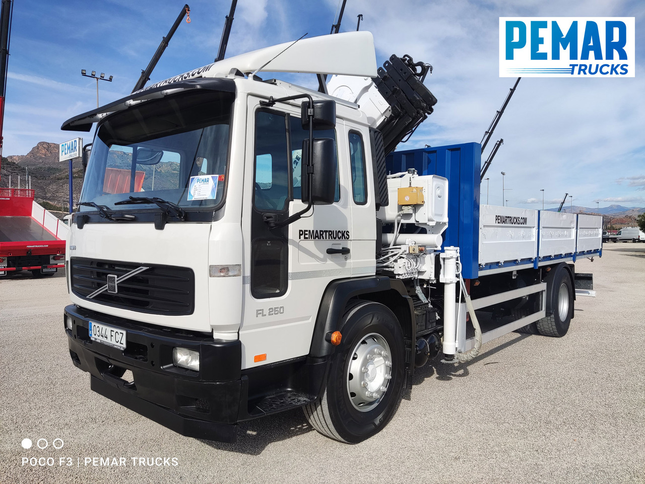 VOLVO FL 250 GRUA CAJA FIJA - شاحنات مسطحة, شاحنة كرين: صورة 2 VOLVO FL 250 GRUA CAJA FIJA - شاحنات مسطحة, شاحنة كرين: صورة 2