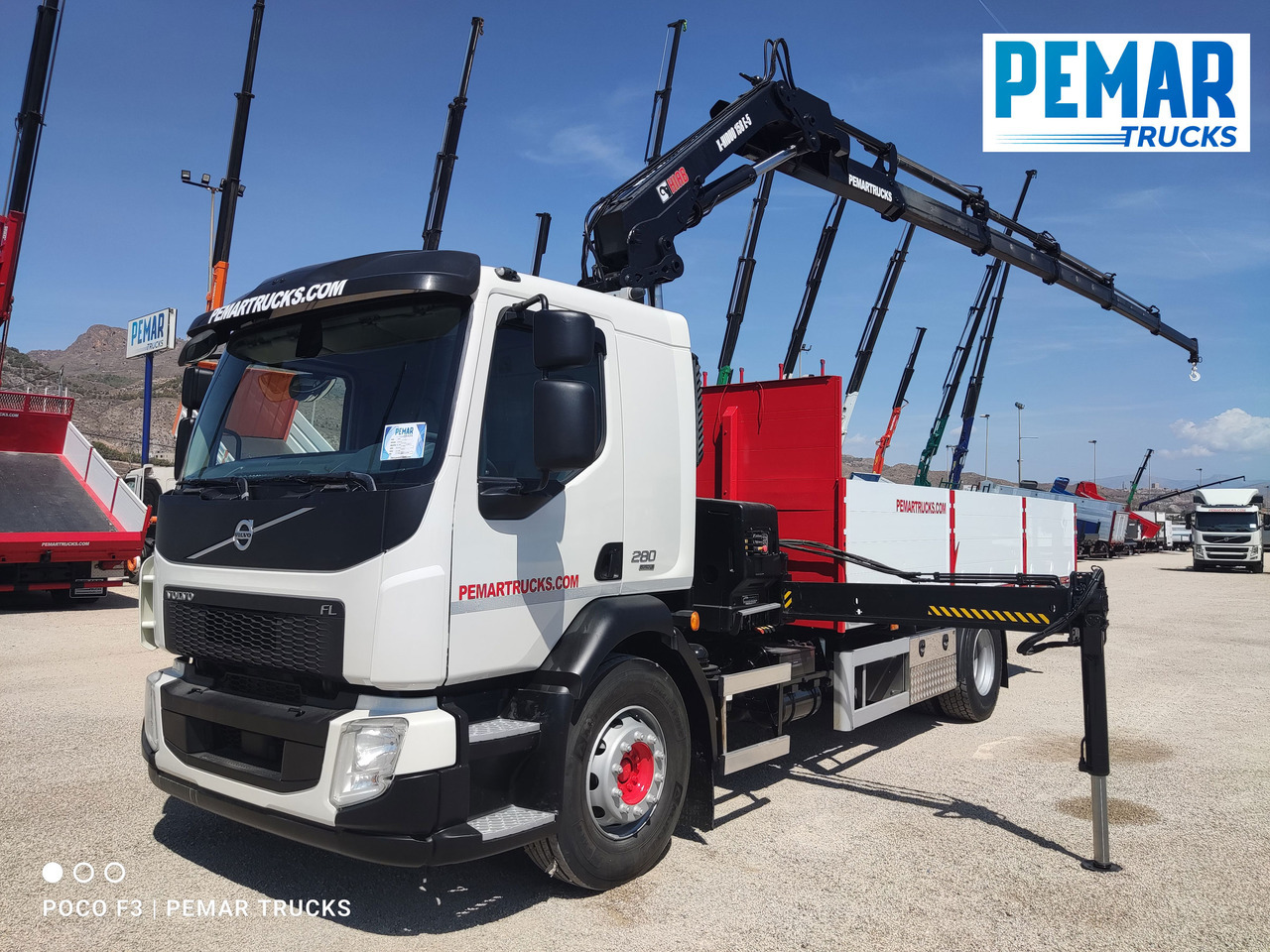 VOLVO FL 280 GRUA CAJA FIJA EURO 6 - شاحنة كرين: صورة 1 VOLVO FL 280 GRUA CAJA FIJA EURO 6 - شاحنة كرين: صورة 1