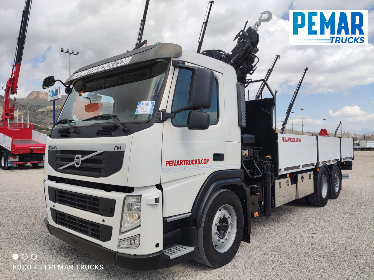 VOLVO FM 330 6X2 GRUA CAJA FIJA - شاحنات مسطحة, شاحنة كرين: صورة 2 VOLVO FM 330 6X2 GRUA CAJA FIJA - شاحنات مسطحة, شاحنة كرين: صورة 2