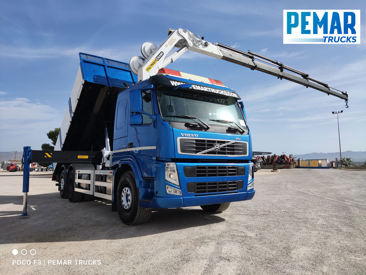 VOLVO FM 400 6X2 GRUA PALFINGER PK 23002 BASCULANTE VOLVO FM 400 6X2 GRUA PALFINGER PK 23002 BASCULANTE: صورة 25