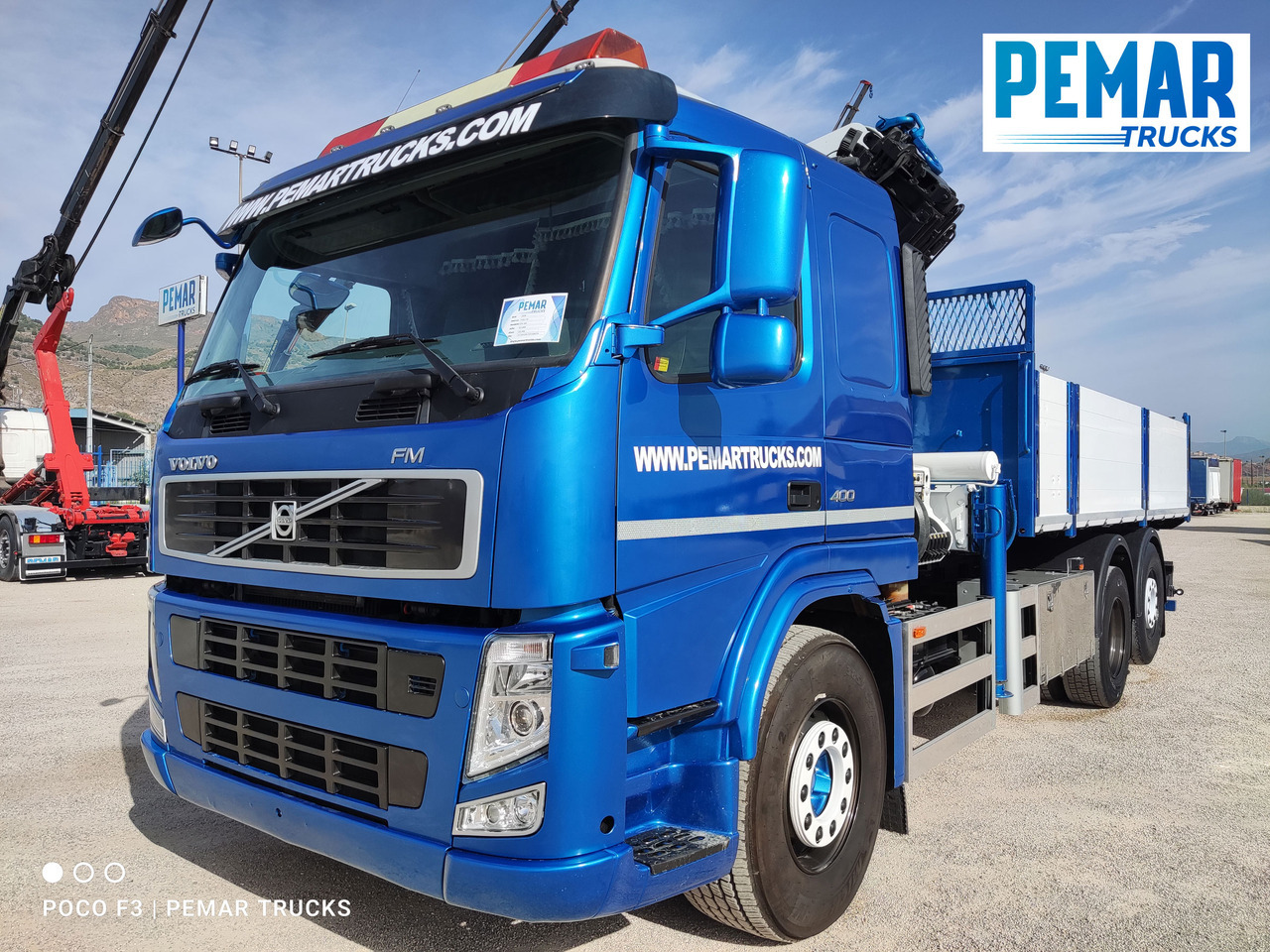 VOLVO FM 400 6X2 GRUA PALFINGER PK 23002 BASCULANTE - شاحنة قلاب, شاحنة كرين: صورة 2 VOLVO FM 400 6X2 GRUA PALFINGER PK 23002 BASCULANTE - شاحنة قلاب, شاحنة كرين: صورة 2