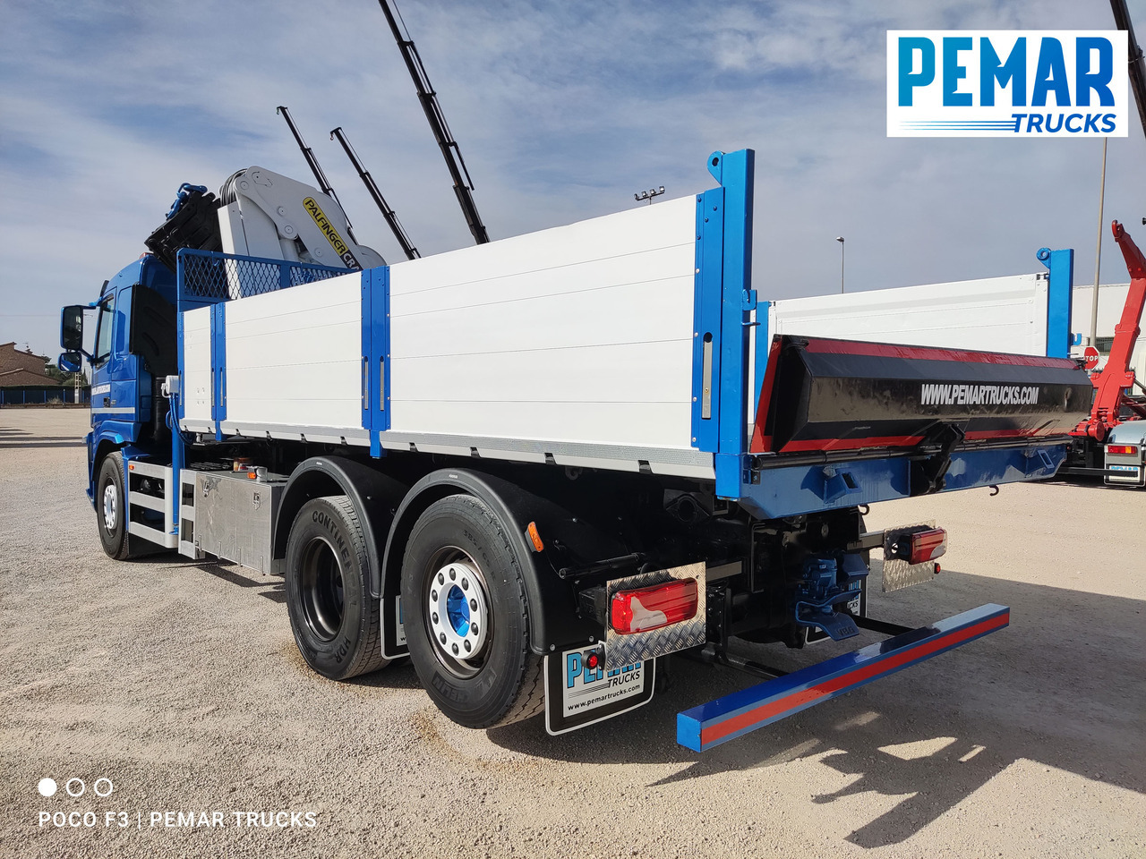 VOLVO FM 400 6X2 GRUA PALFINGER PK 23002 BASCULANTE VOLVO FM 400 6X2 GRUA PALFINGER PK 23002 BASCULANTE: صورة 8