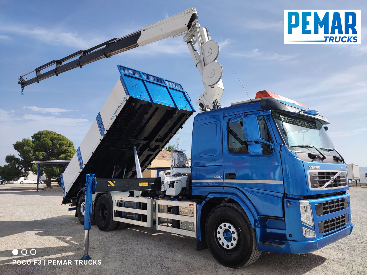 VOLVO FM 400 6X2 GRUA PALFINGER PK 23002 BASCULANTE VOLVO FM 400 6X2 GRUA PALFINGER PK 23002 BASCULANTE: صورة 21