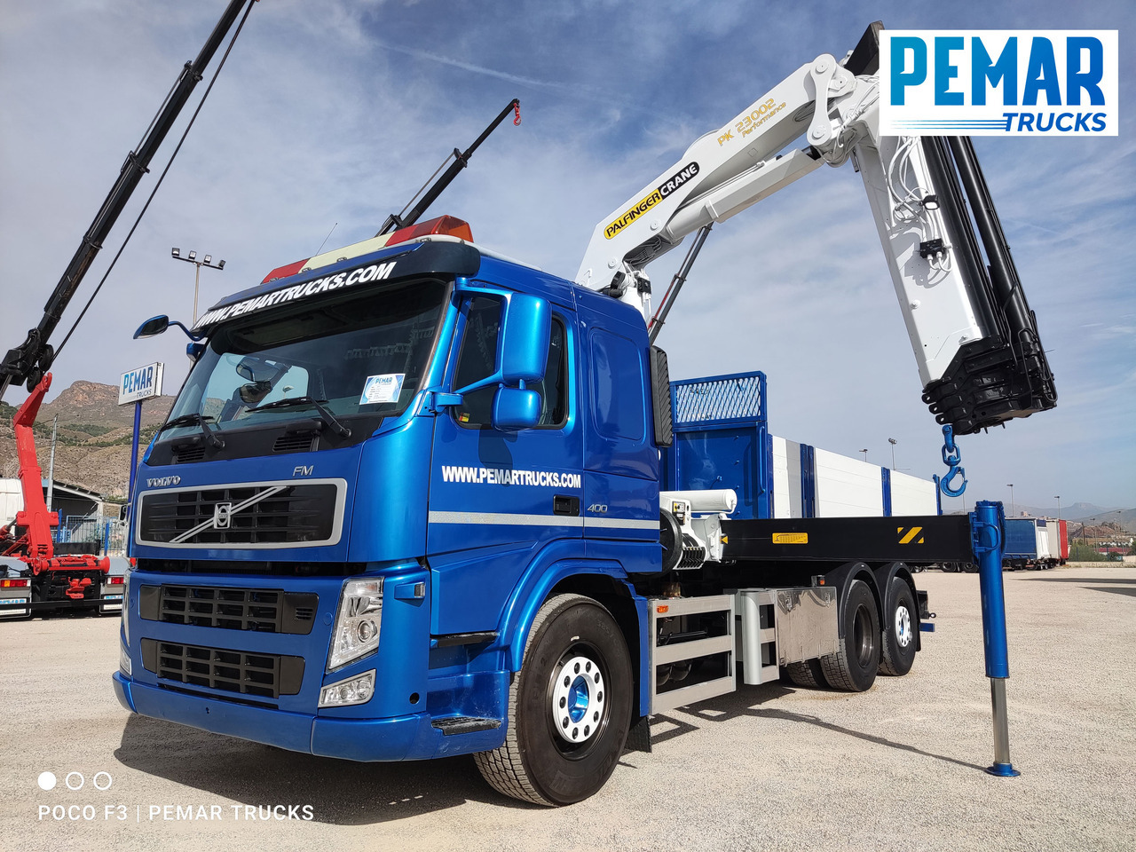 VOLVO FM 400 6X2 GRUA PALFINGER PK 23002 BASCULANTE VOLVO FM 400 6X2 GRUA PALFINGER PK 23002 BASCULANTE: صورة 35