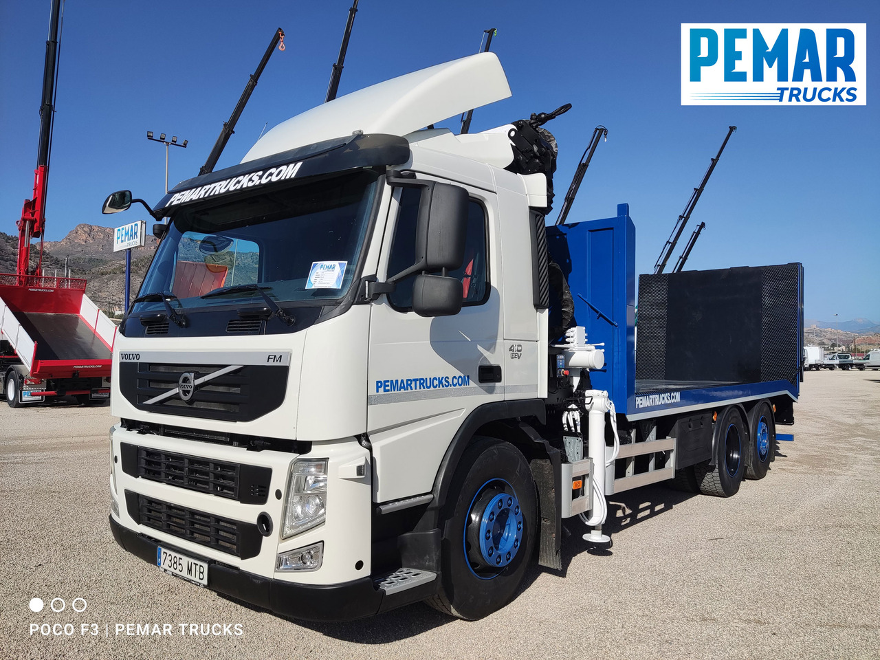 VOLVO FM 410 6X2 GRUA PORTAMAQUINARIA - شاحنة نقل سيارات شاحنة, شاحنة كرين: صورة 2 VOLVO FM 410 6X2 GRUA PORTAMAQUINARIA - شاحنة نقل سيارات شاحنة, شاحنة كرين: صورة 2