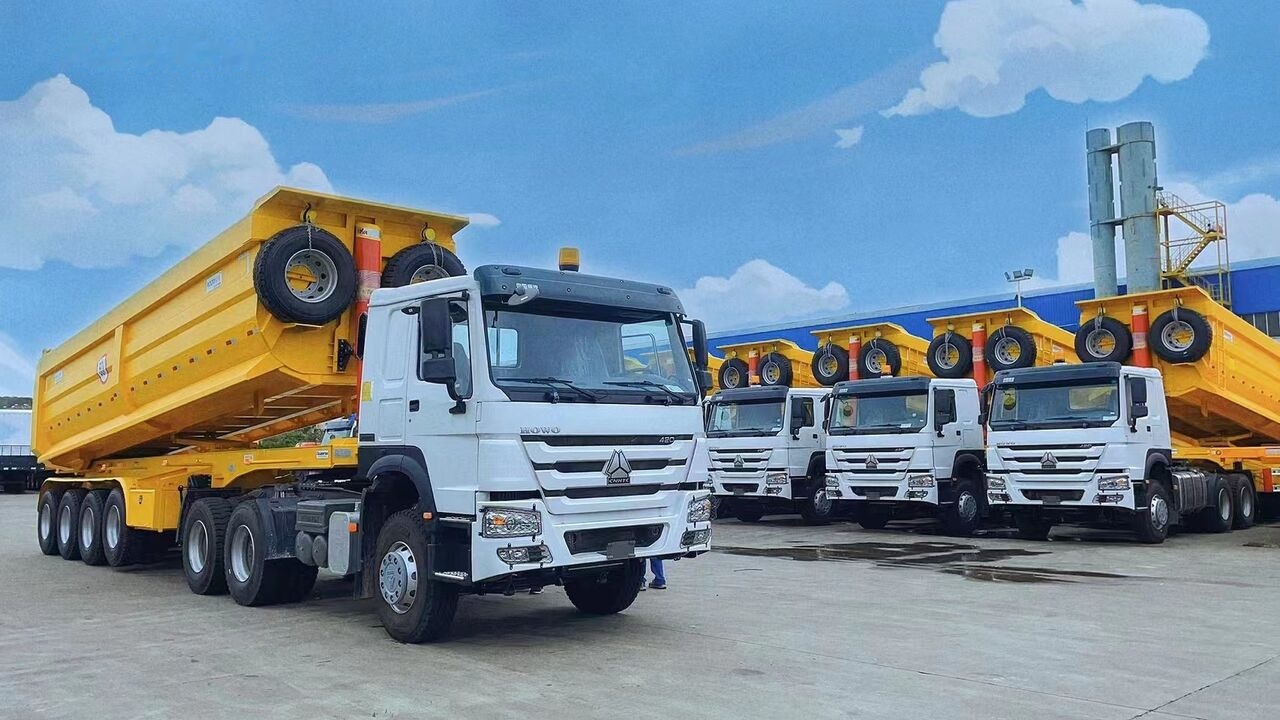 Howo NEW 6X4 Mining Dumper Truck for Quarry sites - وحدة جر: صورة 1 Howo NEW 6X4 Mining Dumper Truck for Quarry sites - وحدة جر: صورة 1