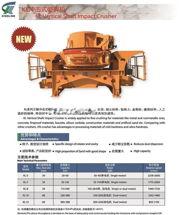 Kinglink KL10 Sand Making Machine | VSI Crusher - كسارة التصادمية: صورة 2 Kinglink KL10 Sand Making Machine | VSI Crusher - كسارة التصادمية: صورة 2