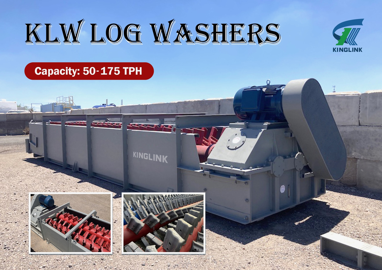Kinglink New 36″x30′ Log Washer - كسارة: صورة 1 Kinglink New 36″x30′ Log Washer - كسارة: صورة 1