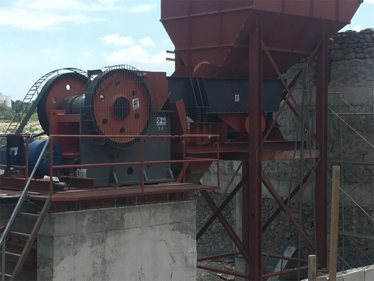 جديدة كسارة فكية Kinglink PE600x900 | PE2436 River stone Jaw Crusher: صورة 9