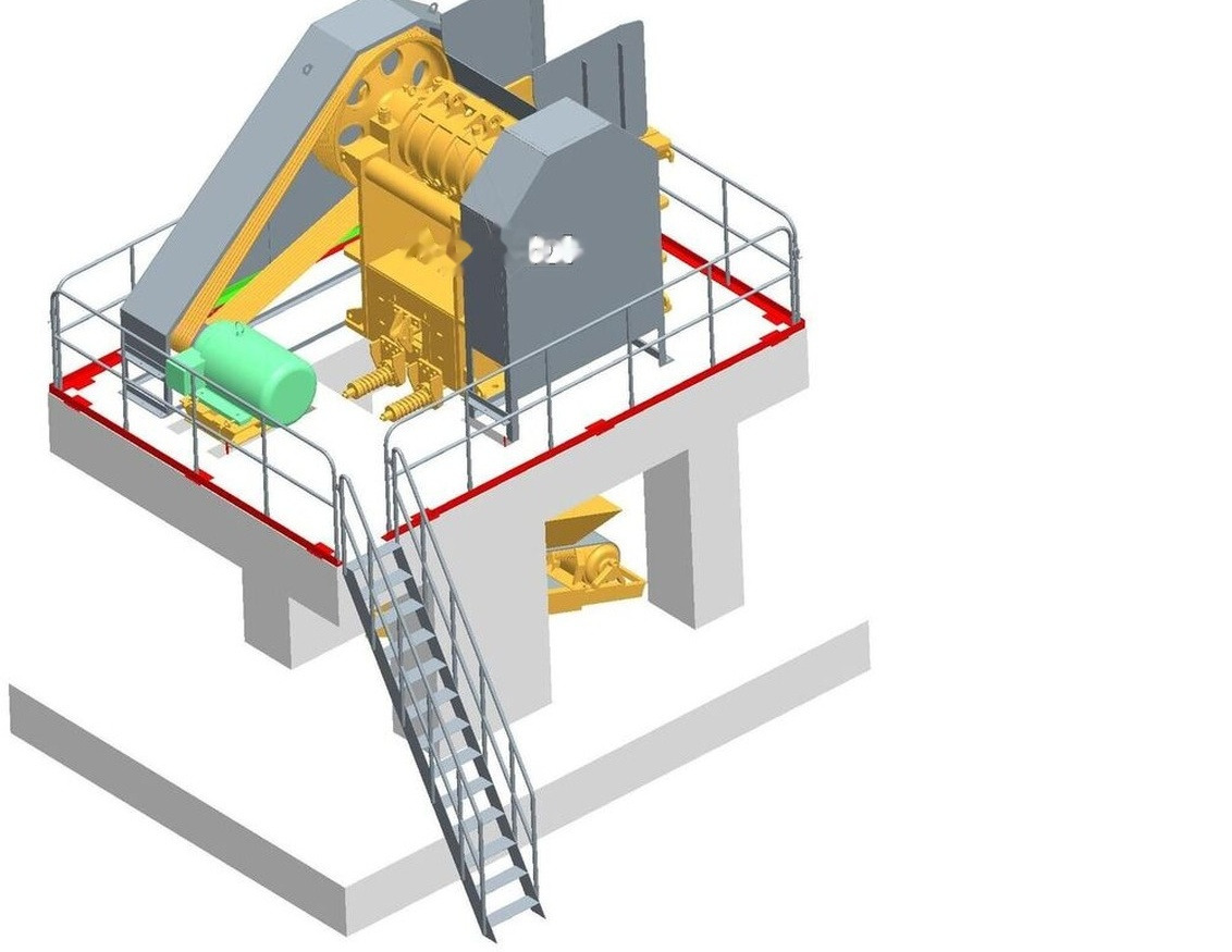 جديدة كسارة فكية Kinglink PE600x900 | PE2436 River stone Jaw Crusher: صورة 11