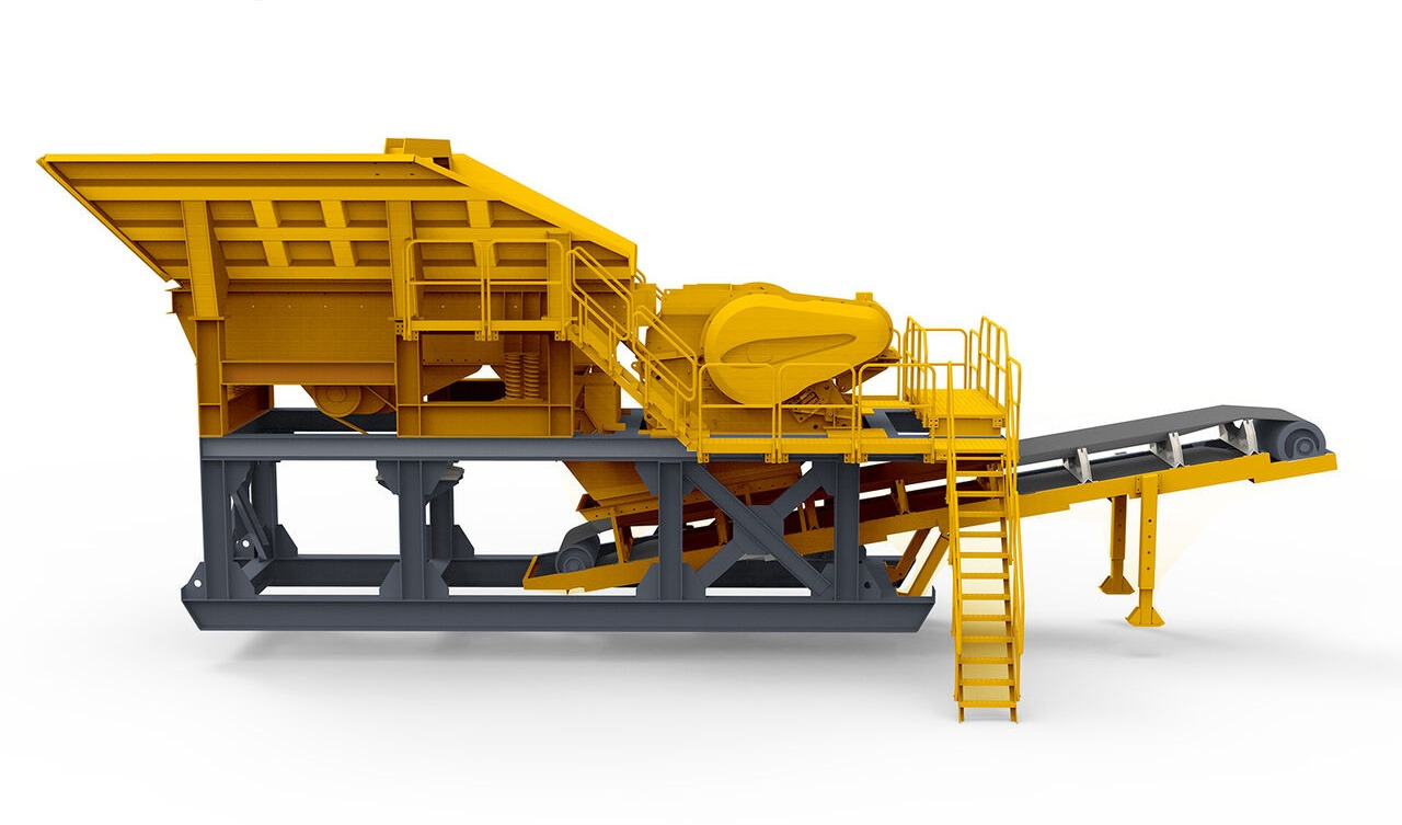 Kinglink Skid Mounted Portable Jaw Crusher Plant - كسارة متحركه: صورة 1 Kinglink Skid Mounted Portable Jaw Crusher Plant - كسارة متحركه: صورة 1