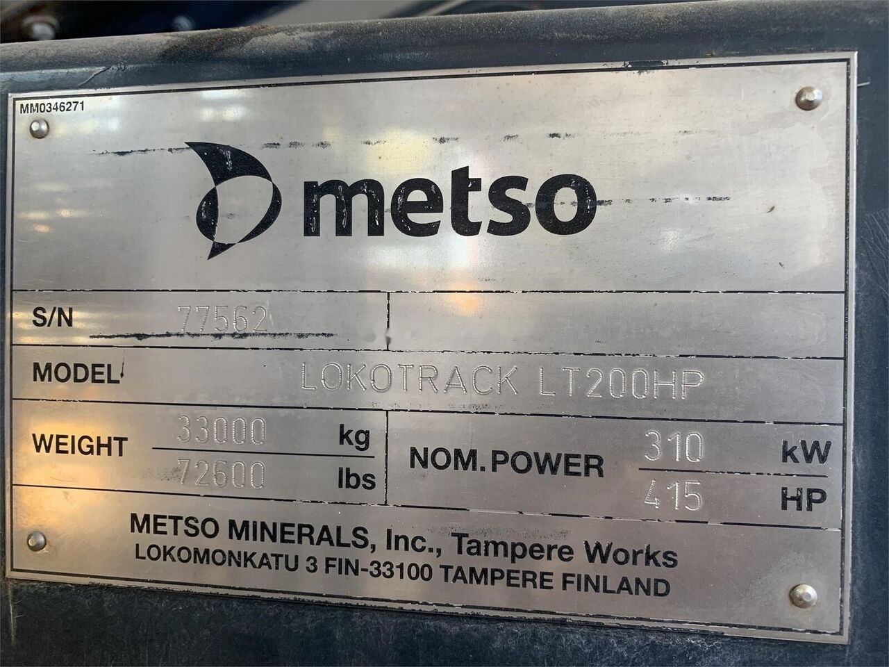 Metso LT200HP - كسارة متحركه: صورة 2 Metso LT200HP - كسارة متحركه: صورة 2