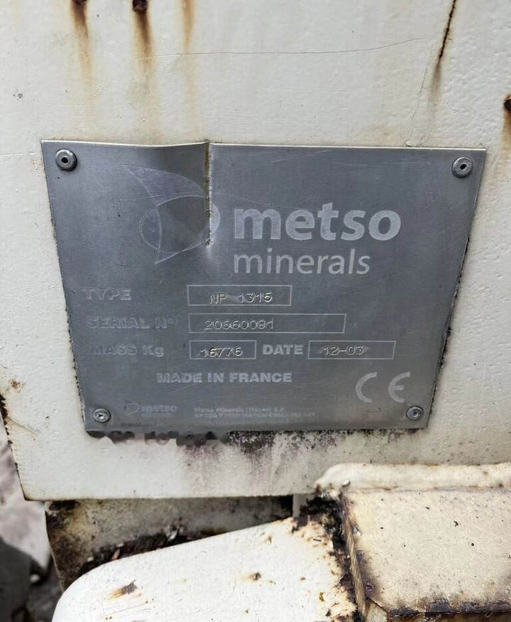 Metso Nordberg 1315 - كسارة التصادمية: صورة 3 Metso Nordberg 1315 - كسارة التصادمية: صورة 3