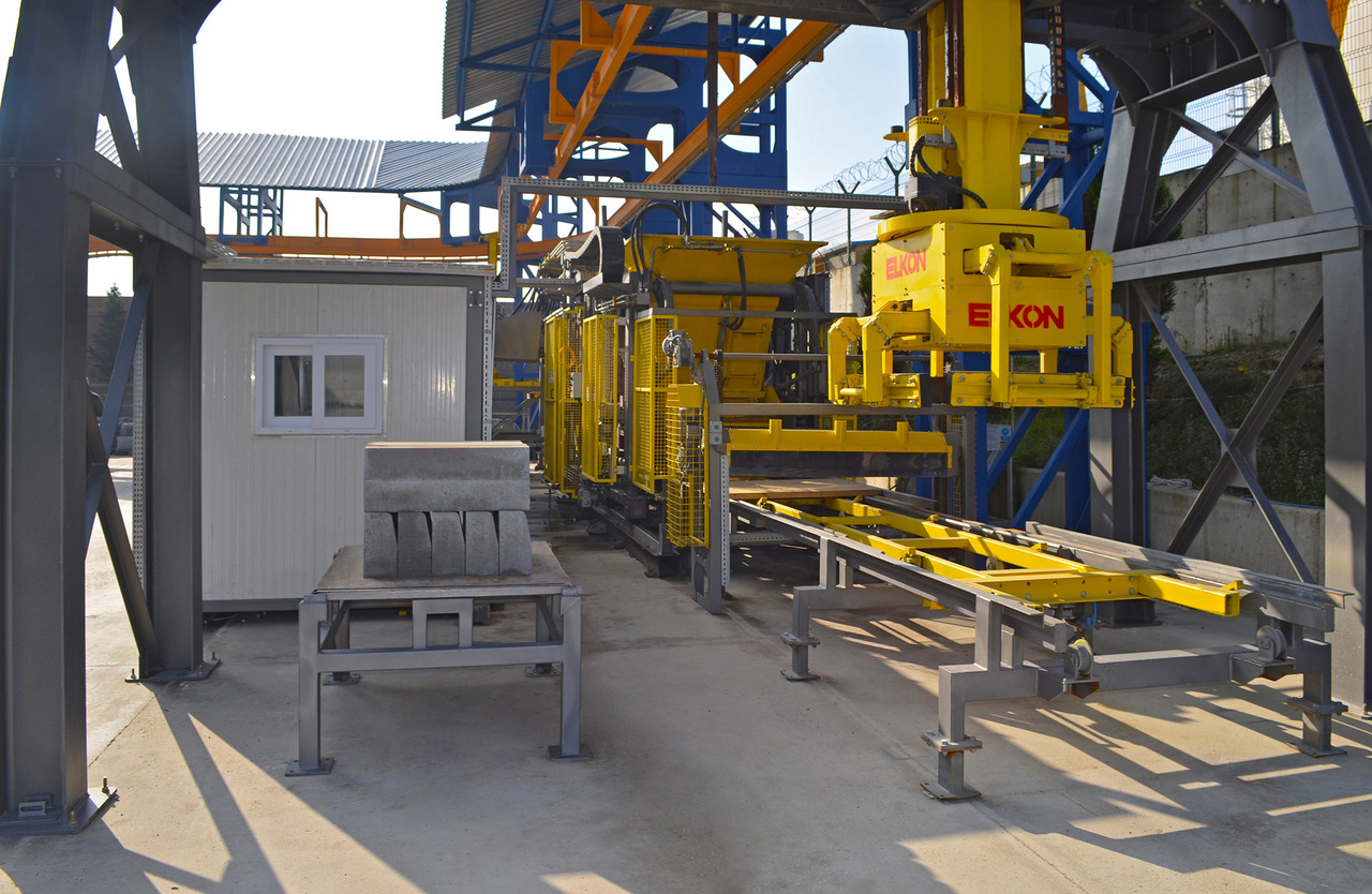 آلات البناء ELKON ELKOBLOCK-S36 FULLY AUTOMATIC SINGLE LAYER Concrete Block Machine: صورة 6