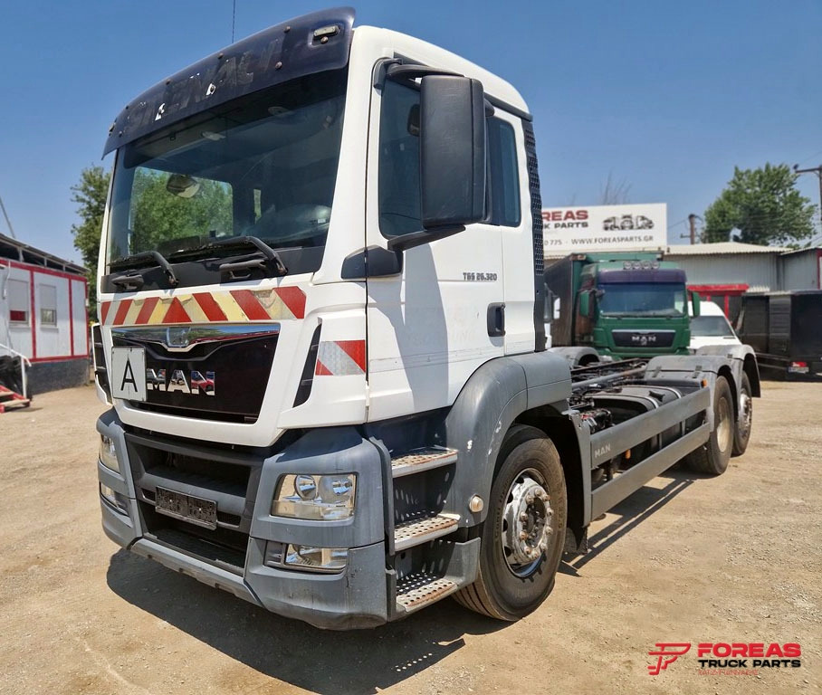 MAN TGS 26.320 - EURO6 - شاحنة هيكل كابينة: صورة 1 MAN TGS 26.320 - EURO6 - شاحنة هيكل كابينة: صورة 1