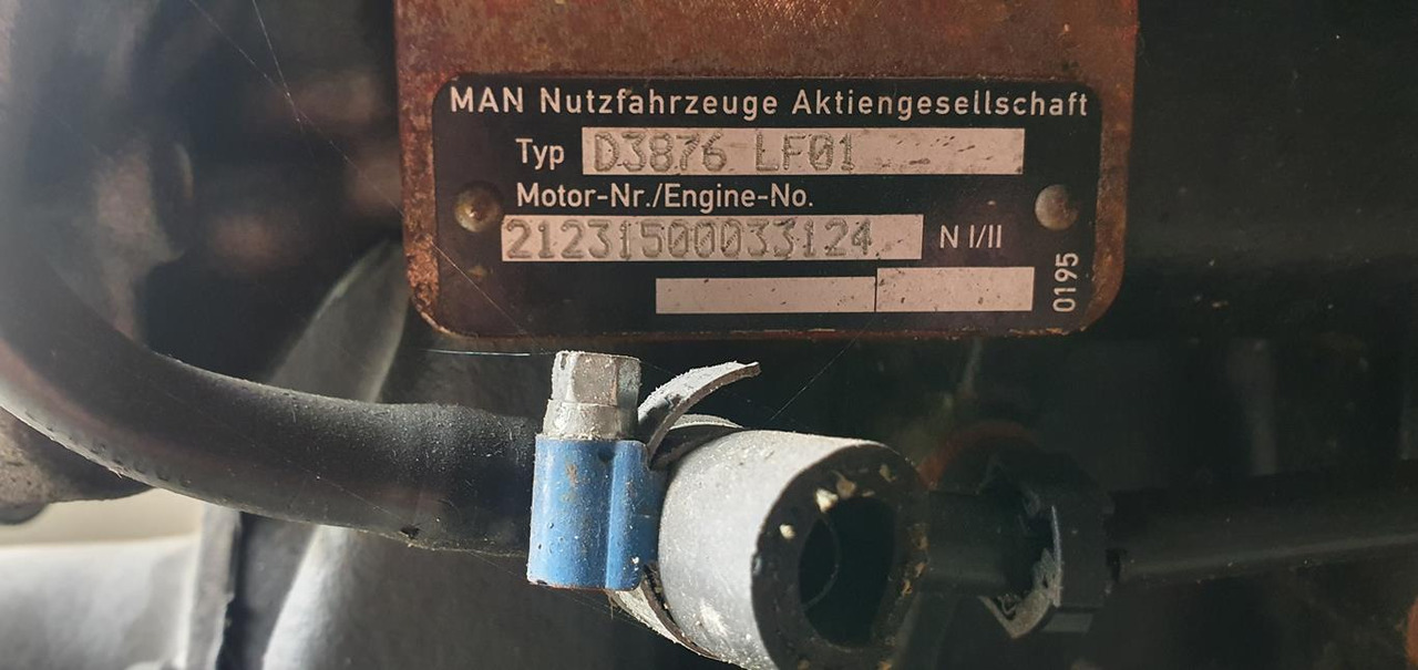 محرك - شاحنة MAN TGX D3876 LF01 EURO 6 - FOR SPARE PARTS: صورة 10