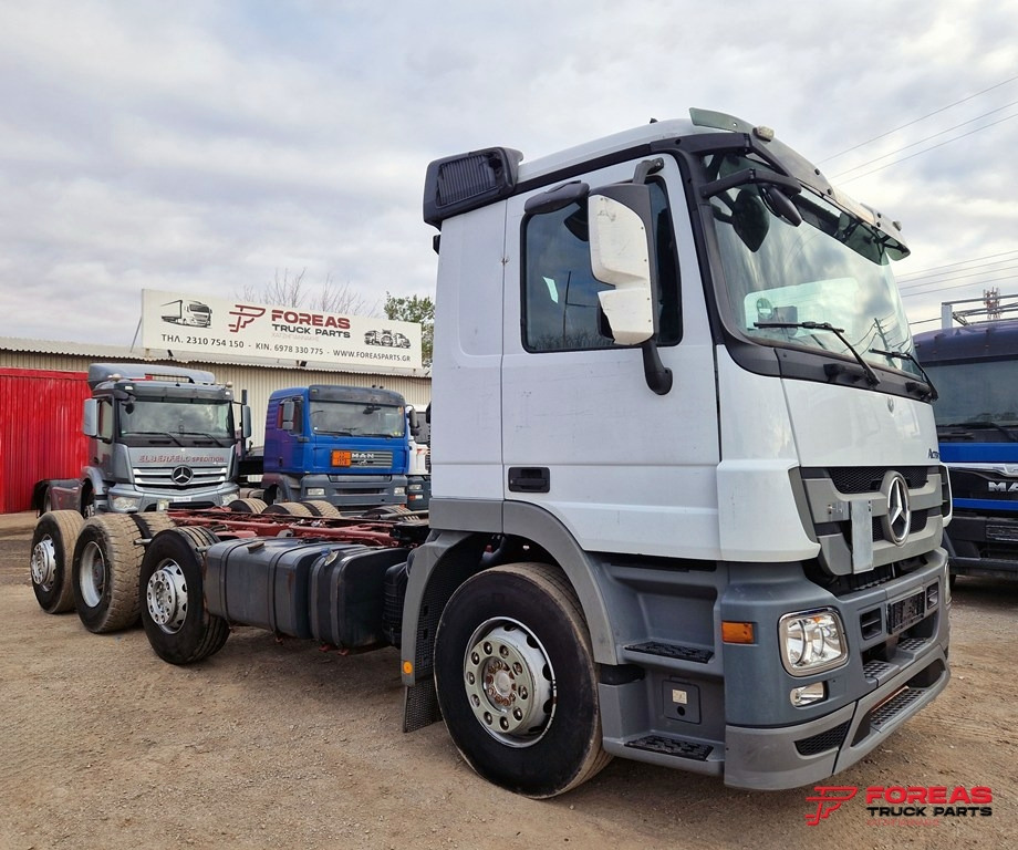 MERCEDES-BENZ ACTROS 3241 8x2 EURO 5 INTARDER - شاحنة هيكل كابينة: صورة 1 MERCEDES-BENZ ACTROS 3241 8x2 EURO 5 INTARDER - شاحنة هيكل كابينة: صورة 1