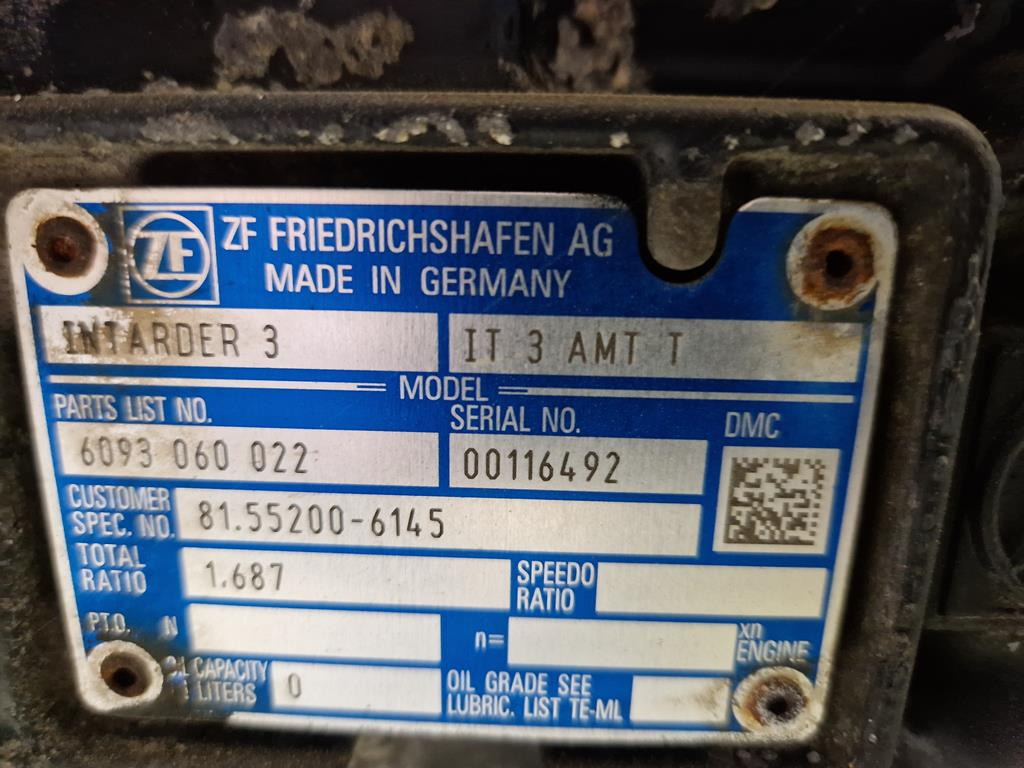 صندوق التروس - شاحنة ZF ASTRONIC 12AS 2331 TD WITH INTARDER 3: صورة 8