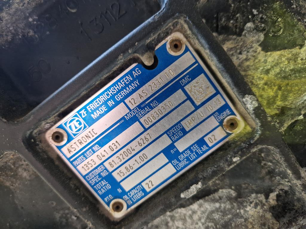 صندوق التروس - شاحنة ZF ASTRONIC 12AS 2331 TD WITH INTARDER 3: صورة 7