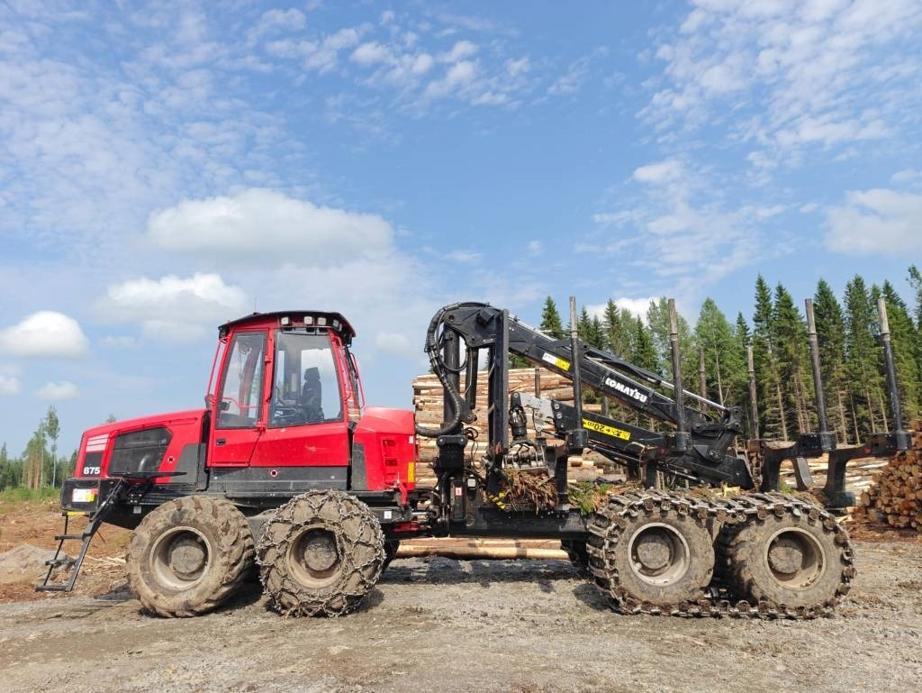 Komatsu 875 - حافلة الغابات: صورة 2 Komatsu 875 - حافلة الغابات: صورة 2