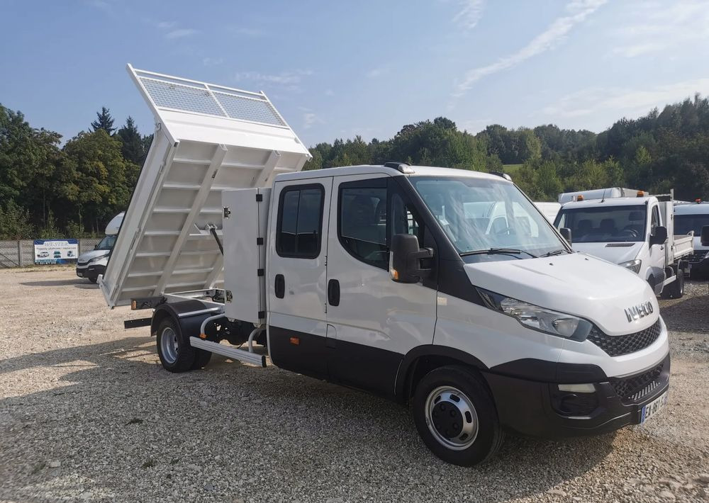 Iveco Daily 35C13 Brygadówka Klima 35-130 wywrotka kiper doka Dubel - قلاب صغير: صورة 1 Iveco Daily 35C13 Brygadówka Klima 35-130 wywrotka kiper doka Dubel - قلاب صغير: صورة 1