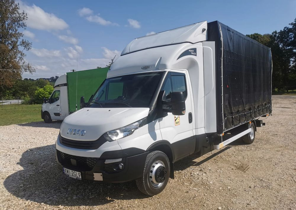 Iveco Daily 70C18 firana Winda 1.000kg Dhollandia wejkama 12pal - شاحنة ستارة: صورة 1 Iveco Daily 70C18 firana Winda 1.000kg Dhollandia wejkama 12pal - شاحنة ستارة: صورة 1