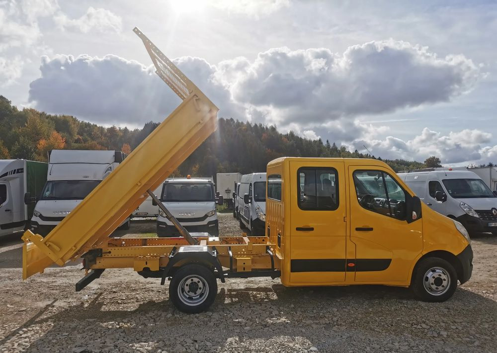 Renault Master 125dCi Brygadówka wywrotka Bliźniak kiper doka 7-osobowa Hak - قلاب صغير: صورة 4 Renault Master 125dCi Brygadówka wywrotka Bliźniak kiper doka 7-osobowa Hak - قلاب صغير: صورة 4
