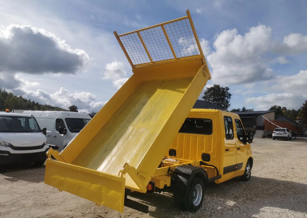 Renault Master 125dCi Brygadówka wywrotka Bliźniak kiper doka 7-osobowa Hak - قلاب صغير: صورة 5 Renault Master 125dCi Brygadówka wywrotka Bliźniak kiper doka 7-osobowa Hak - قلاب صغير: صورة 5
