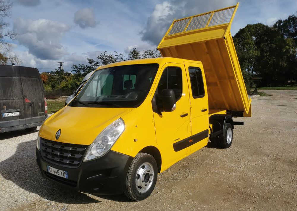 Renault Master 125dCi Brygadówka wywrotka Bliźniak kiper doka 7-osobowa Hak - قلاب صغير: صورة 1 Renault Master 125dCi Brygadówka wywrotka Bliźniak kiper doka 7-osobowa Hak - قلاب صغير: صورة 1