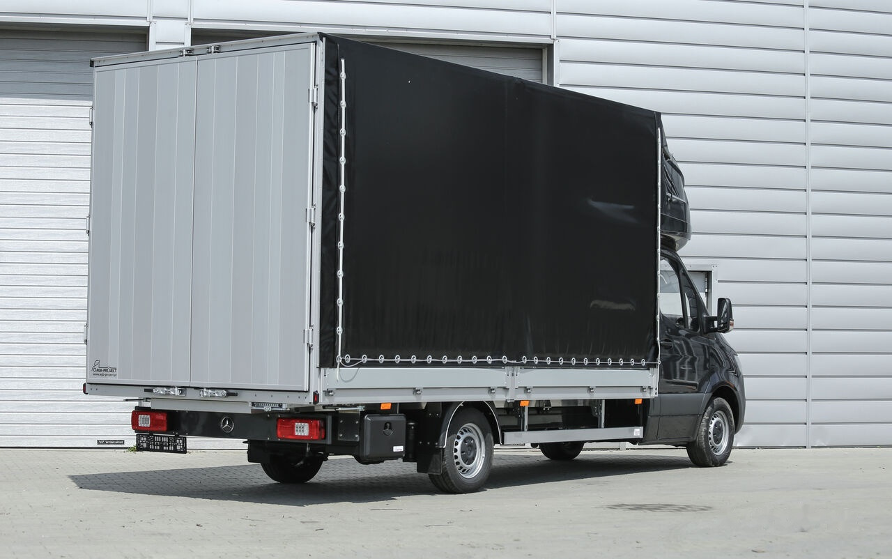Mercedes-Benz Sprinter 319 - شاحنة ستارة جانبية: صورة 2 Mercedes-Benz Sprinter 319 - شاحنة ستارة جانبية: صورة 2