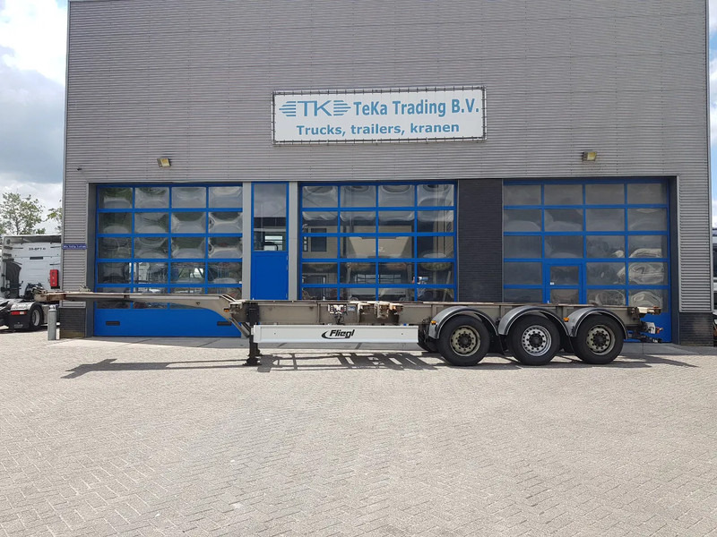 Fliegl SDS 380 MULTI BPW Disc Lift axle - نصف مقطورة لنقل الحاويات: صورة 2 Fliegl SDS 380 MULTI BPW Disc Lift axle - نصف مقطورة لنقل الحاويات: صورة 2