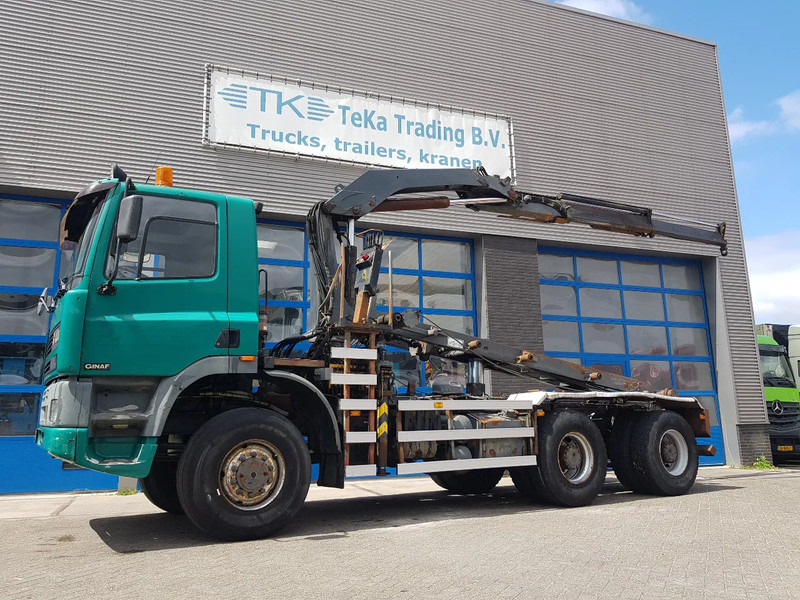 Ginaf M 3335 S 6x6 Palfinger PK 14080 + NCH - شاحنة - نظام الكابلات, شاحنة كرين: صورة 1 Ginaf M 3335 S 6x6 Palfinger PK 14080 + NCH - شاحنة - نظام الكابلات, شاحنة كرين: صورة 1