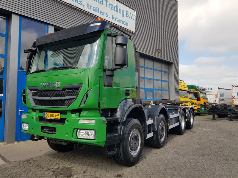 Iveco Stralis 450 8x4 Steel Nieuwe Apk/TÜV 430.000 km kettingsyst 30 t - شاحنات الحاويات / جسم علوي قابل للتغيير شاحنة: صورة 2 Iveco Stralis 450 8x4 Steel Nieuwe Apk/TÜV 430.000 km kettingsyst 30 t - شاحنات الحاويات / جسم علوي قابل للتغيير شاحنة: صورة 2