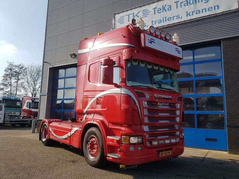 Scania R500 V8 Showtruck Open uitlaat Standairco Retarder - وحدة جر: صورة 5 Scania R500 V8 Showtruck Open uitlaat Standairco Retarder - وحدة جر: صورة 5