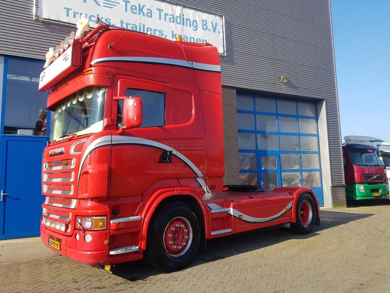 Scania R500 V8 Showtruck Open uitlaat Standairco Retarder - وحدة جر: صورة 2 Scania R500 V8 Showtruck Open uitlaat Standairco Retarder - وحدة جر: صورة 2