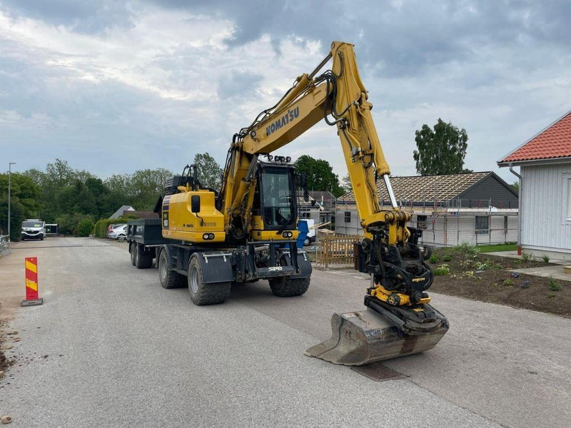 Komatsu PW160-11EO - حفارة دولاب: صورة 3 Komatsu PW160-11EO - حفارة دولاب: صورة 3