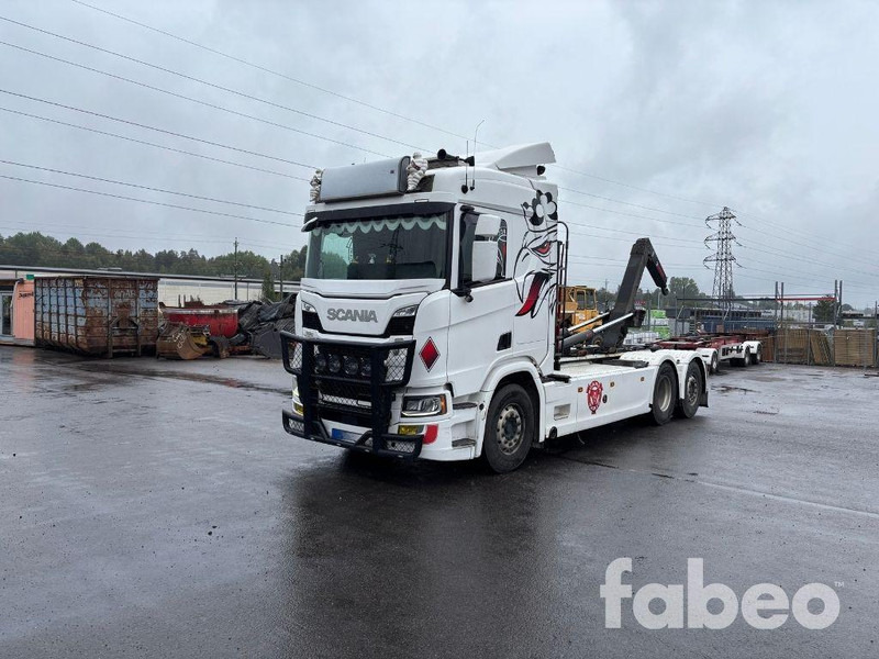 Scania R500 - شاحنة ذات خطاف: صورة 1 Scania R500 - شاحنة ذات خطاف: صورة 1
