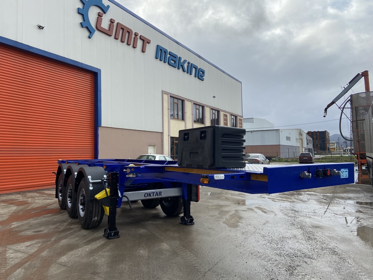 OKTAR ADR CONTAINER TRAILER 20 FEET 2025 - نصف مقطورة لنقل الحاويات: صورة 1 OKTAR ADR CONTAINER TRAILER 20 FEET 2025 - نصف مقطورة لنقل الحاويات: صورة 1