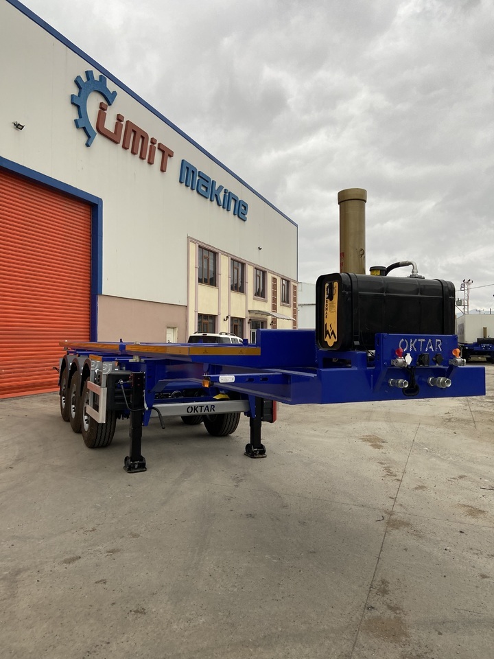 OKTAR CONTAINER TIPPER TRAILER ADR 2025 - نصف مقطورة لنقل الحاويات: صورة 1 OKTAR CONTAINER TIPPER TRAILER ADR 2025 - نصف مقطورة لنقل الحاويات: صورة 1