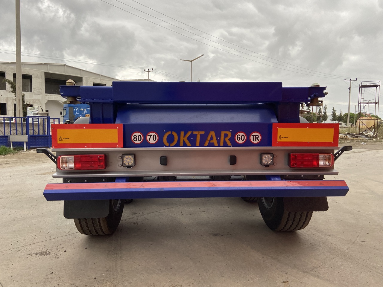 جديدة نصف مقطورة لنقل الحاويات OKTAR CONTAINER TIPPER TRAILER ADR 2025: صورة 7