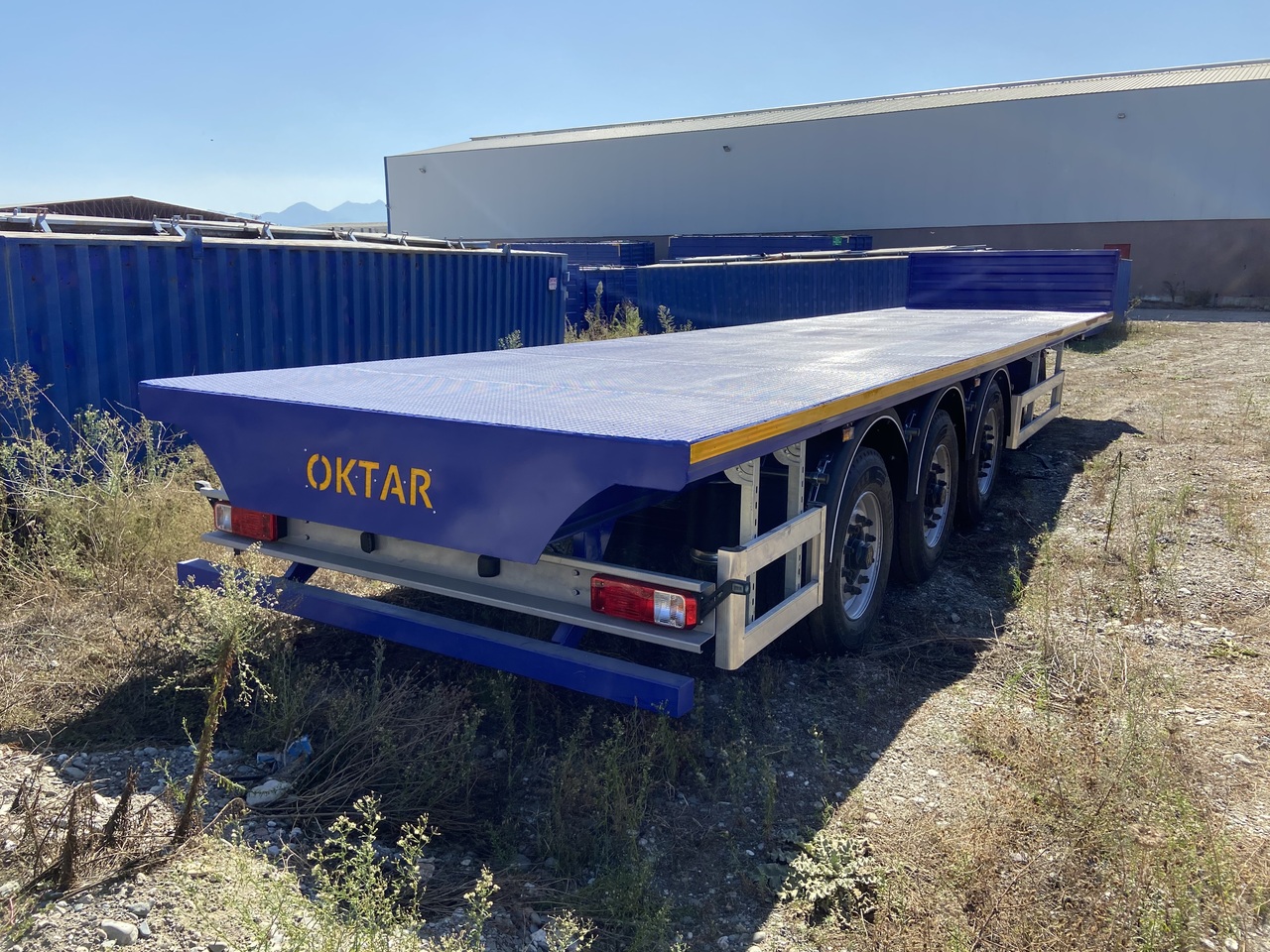 OKTAR PLATFORM -SEMI TRAILER 2023 2023 - نصف مقطورة مسطحة: صورة 2 OKTAR PLATFORM -SEMI TRAILER 2023 2023 - نصف مقطورة مسطحة: صورة 2