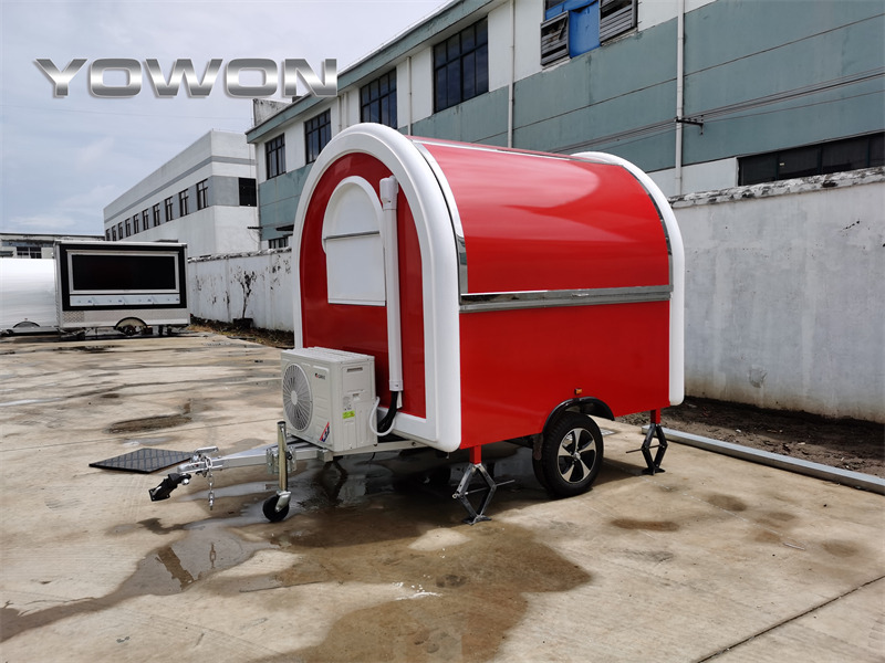 YOWON Fully customized food vending cart mobile street fast food trailer - مقطورة بيع ( الأغذية): صورة 1 YOWON Fully customized food vending cart mobile street fast food trailer - مقطورة بيع ( الأغذية): صورة 1