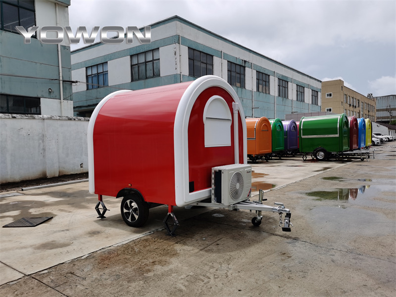 YOWON Fully customized food vending cart mobile street fast food trailer - مقطورة بيع ( الأغذية): صورة 3 YOWON Fully customized food vending cart mobile street fast food trailer - مقطورة بيع ( الأغذية): صورة 3