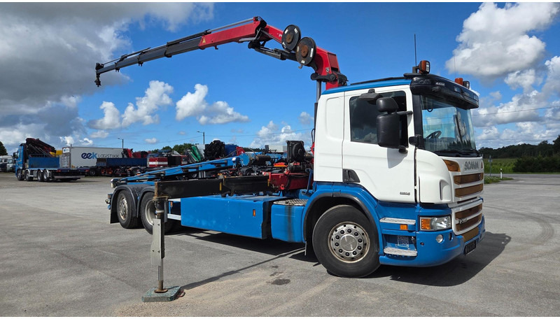 Scania P360 6X2*4 HMF 1720K4 EURO6 - شاحنة - نظام الكابلات, شاحنة كرين: صورة 2 Scania P360 6X2*4 HMF 1720K4 EURO6 - شاحنة - نظام الكابلات, شاحنة كرين: صورة 2