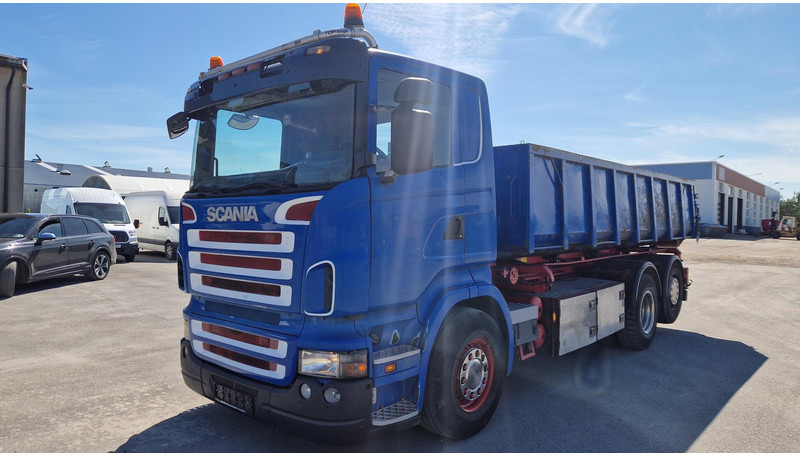 Scania R340 6X2*4 + Container - شاحنة - نظام الكابلات: صورة 1 Scania R340 6X2*4 + Container - شاحنة - نظام الكابلات: صورة 1